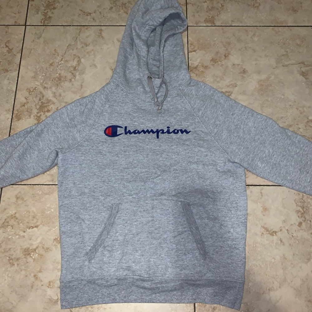 Champion Gray Hoodie